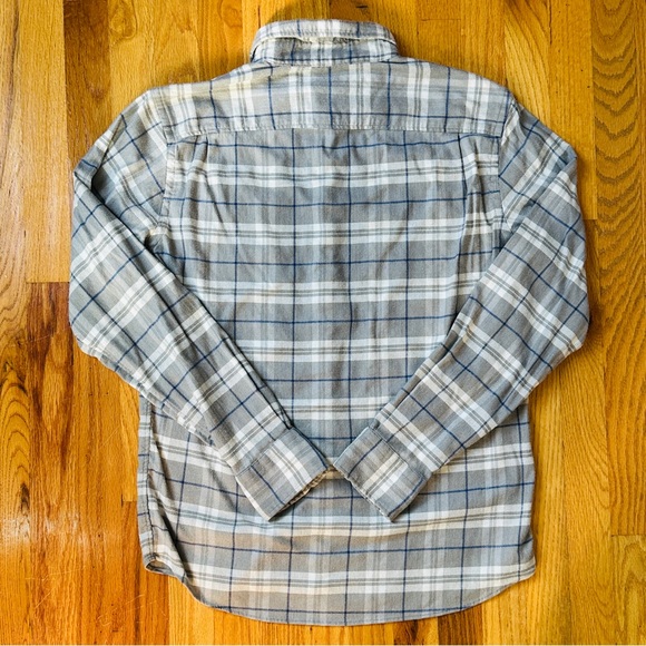 Faherty Men’s Med Glacier Lake Plaid Movement Flannel Shirt - Picture 7 of 7